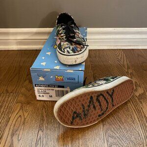 Toy Story Vans US men's size 6, women's size 7.5 with original box
